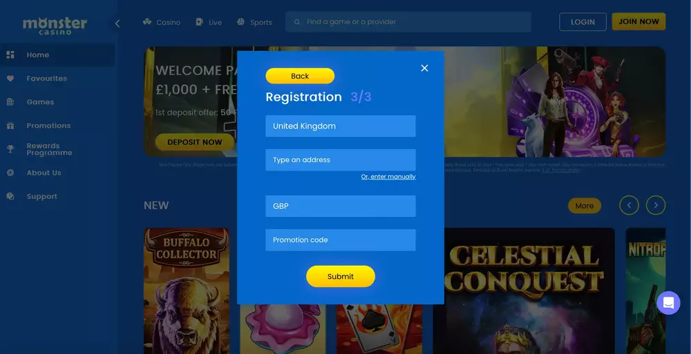 Monster Casino Review