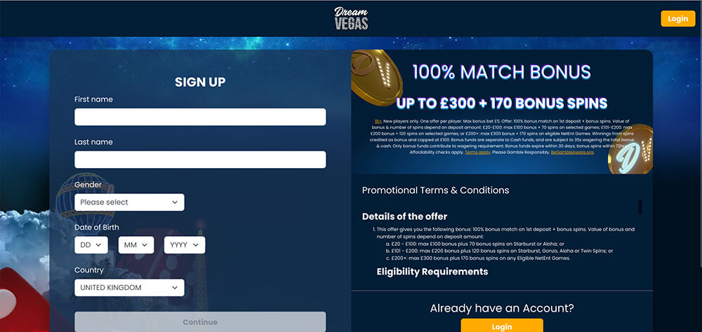 Dream Vegas Casino Review