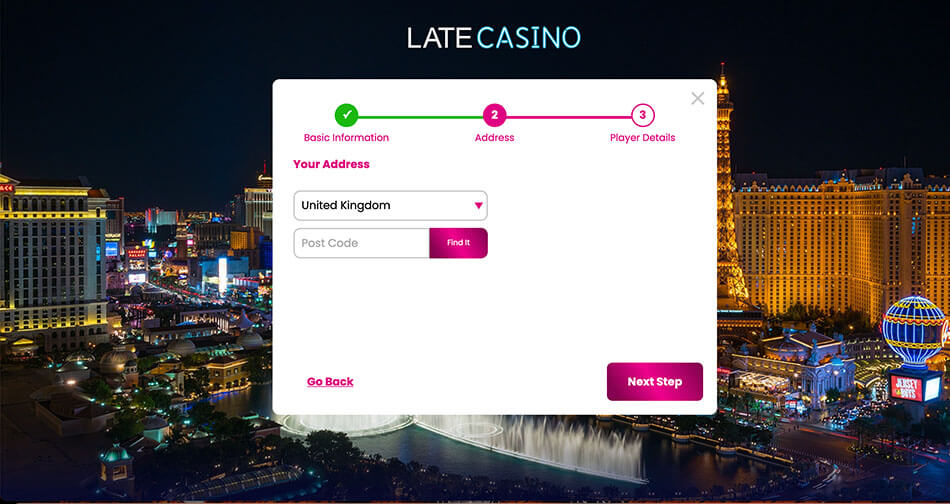 Late Casino Registration