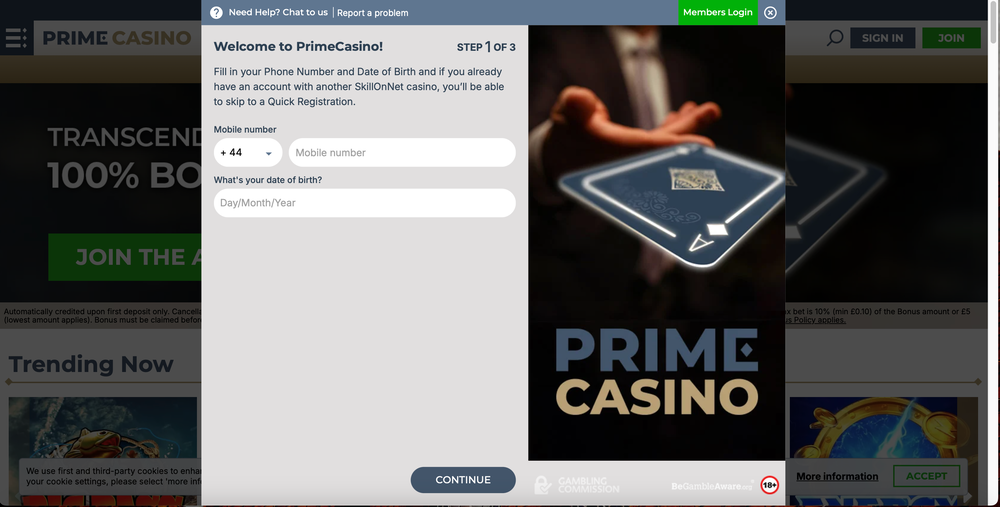 Prime Casino Review