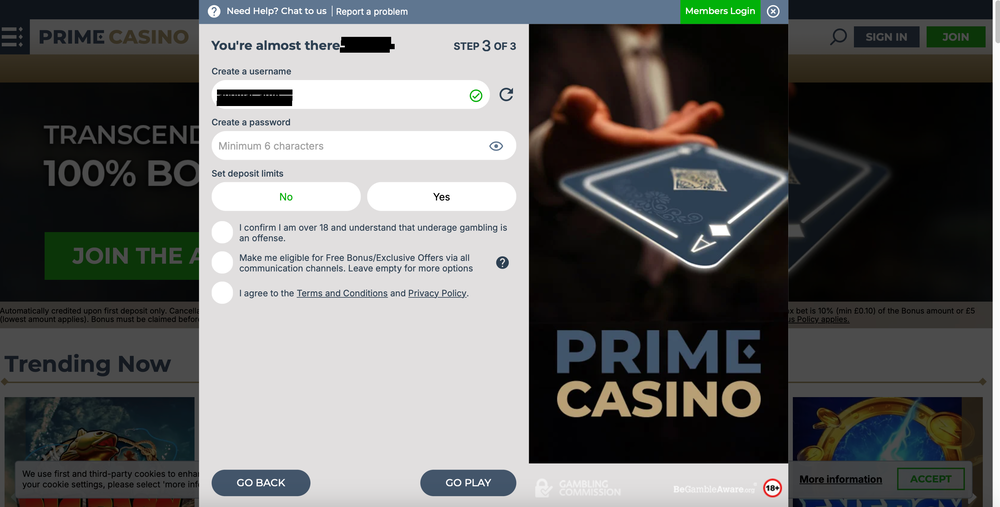 Prime Casino Review