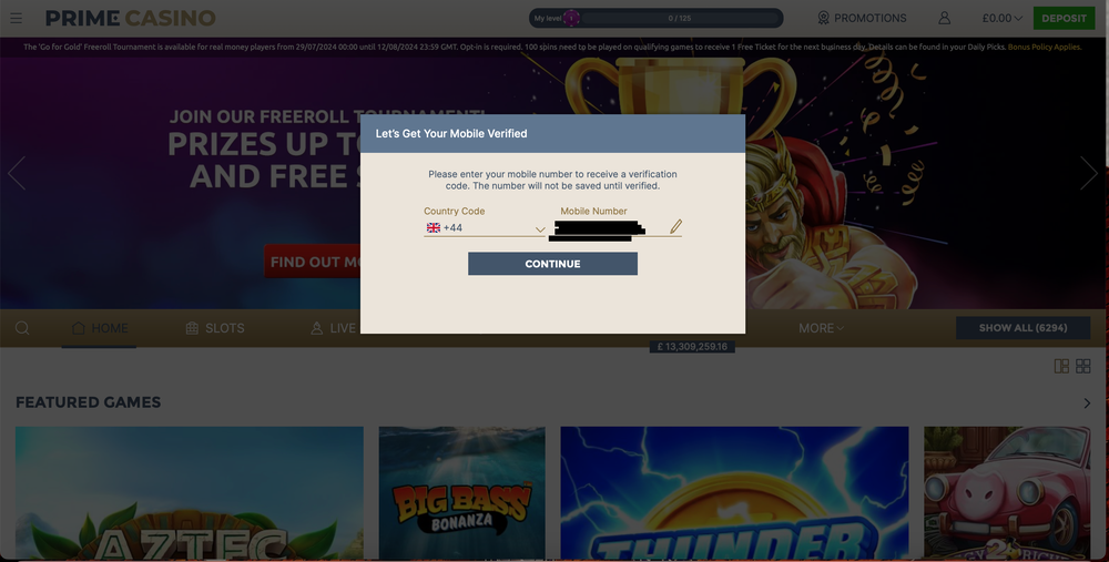 Prime Casino Review