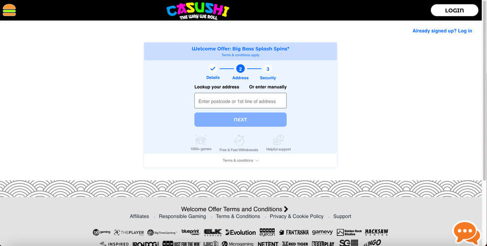 Casushi Casino Review