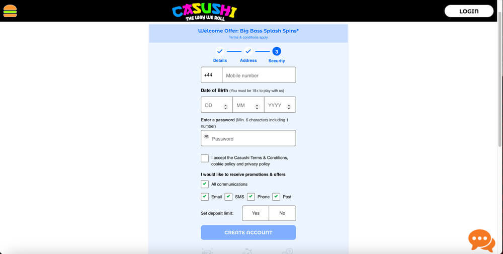 Casushi Casino Review
