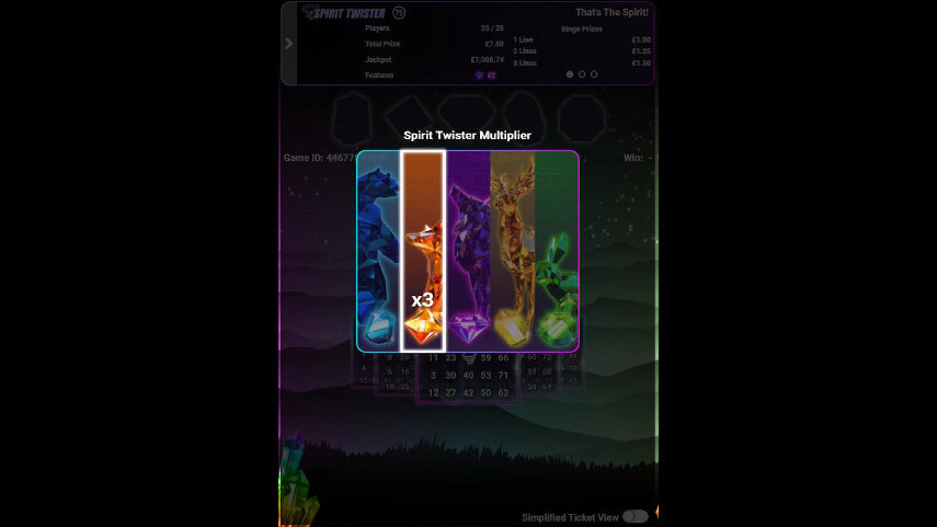 Spirit Twister Bingo Review