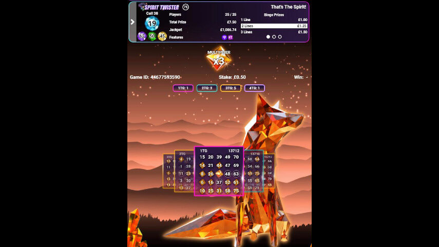 Spirit Twister Bingo Review
