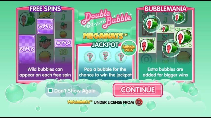 Double Bubble Megaways Slot Review