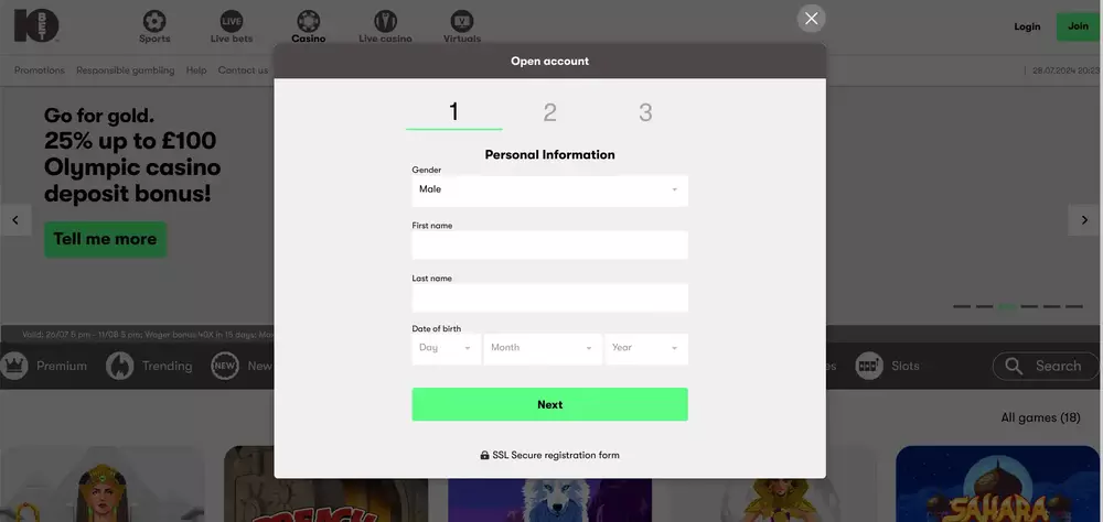 10bet Casino Review