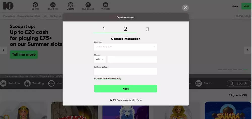 10bet Casino Review