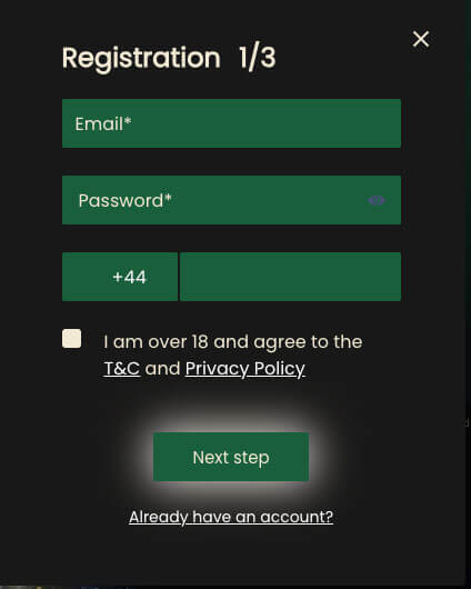 Las Vegas Casino Registration