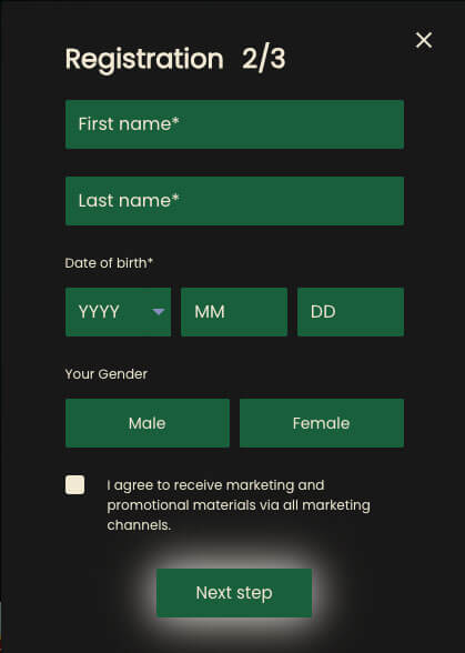 Las Vegas Casino Registration