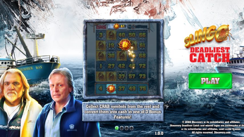 Slingo Deadliest Catch Slot Review