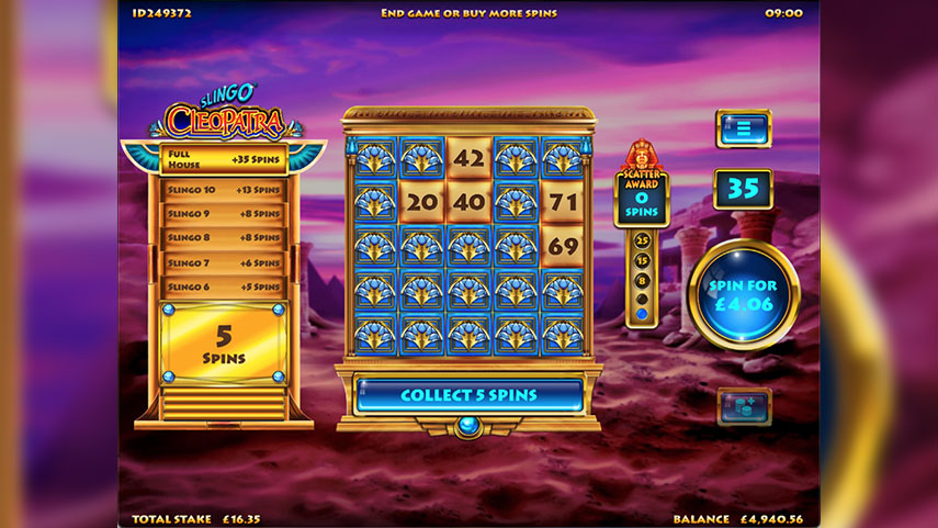 Slingo Cleopatra Slot Review