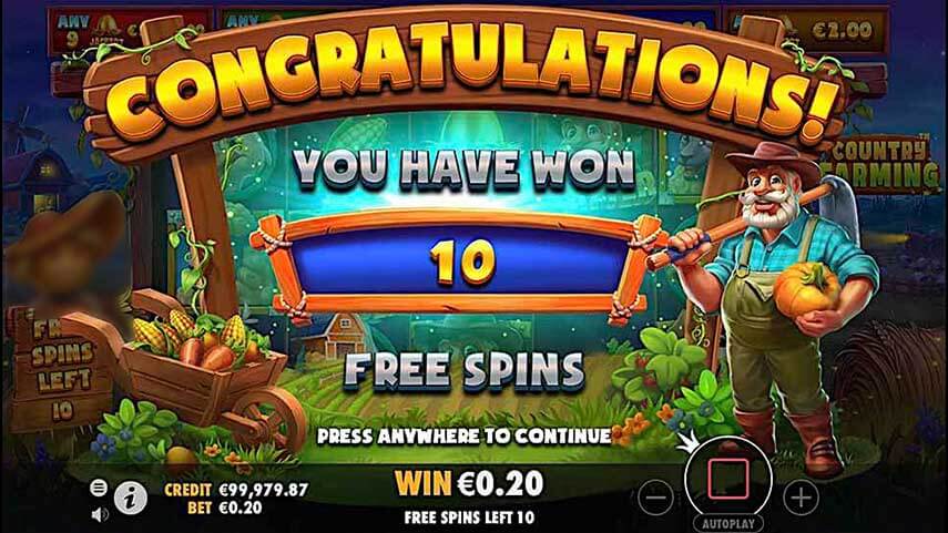 Country Farming Slot Game review