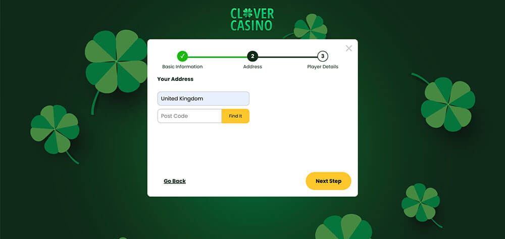 Clover Casino Registration
