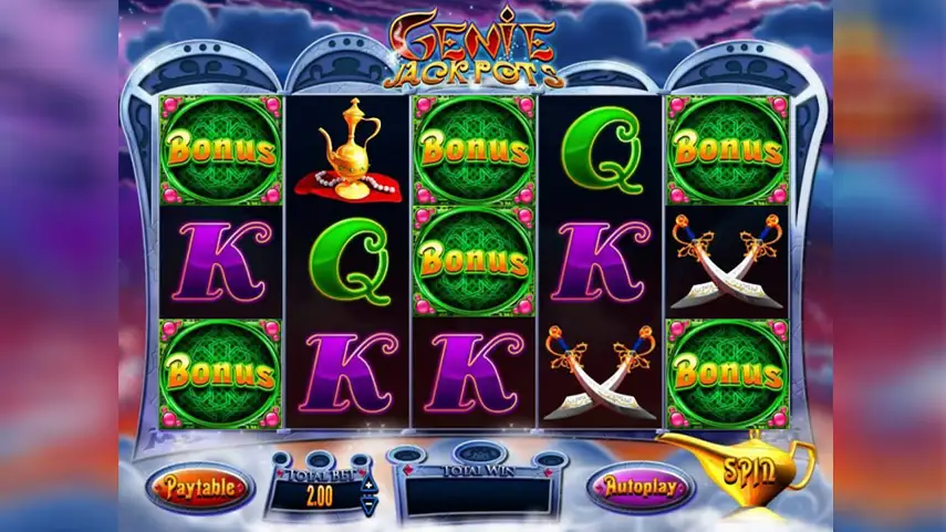 Genie Jackpots Slot Review