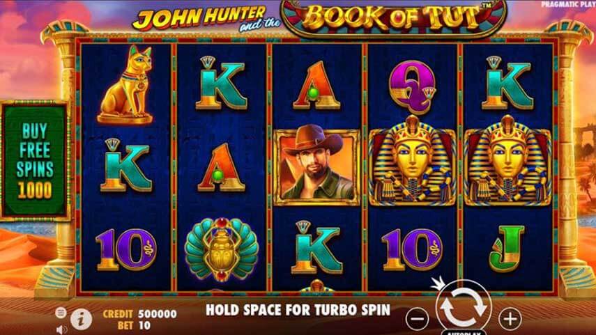 John Hunter and the Book of Tut Megaways Review