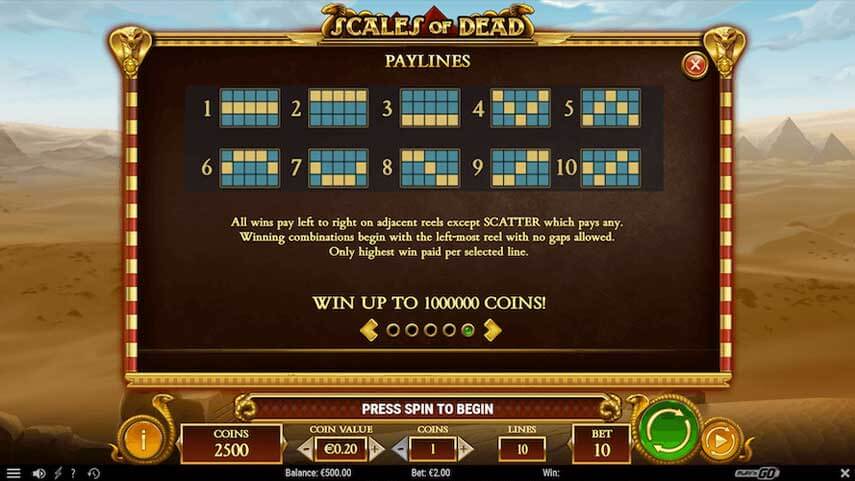 Scales of Dead Slot Review