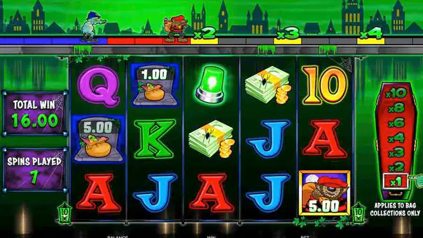 Cops ‘n’ Robbers Big Money Trick or Treat Slot Review