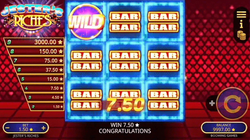 Jester’s Riches Slot Game Review
