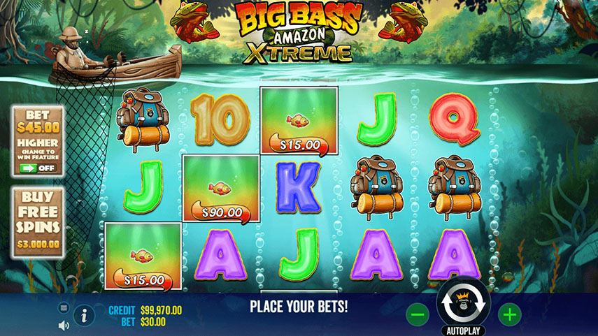 big bass amazon extreme slot review