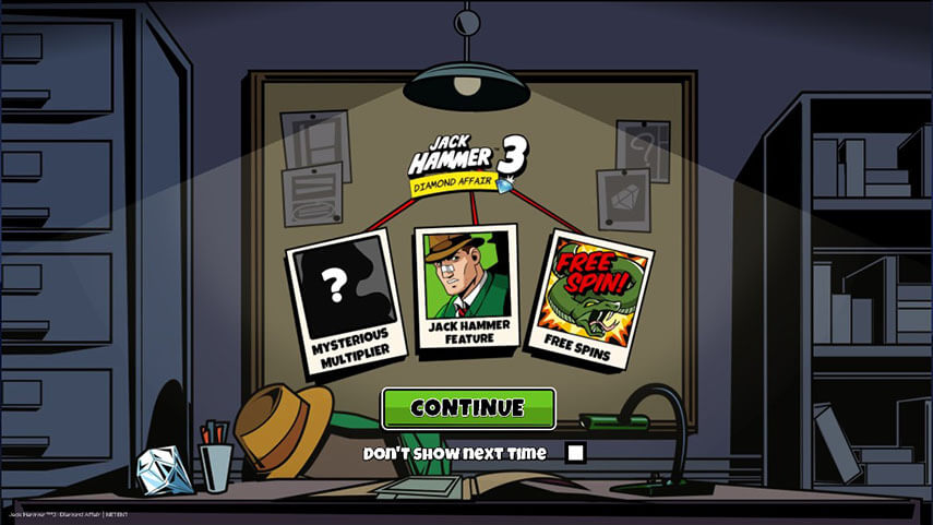 jack hammer diamond affair slot review