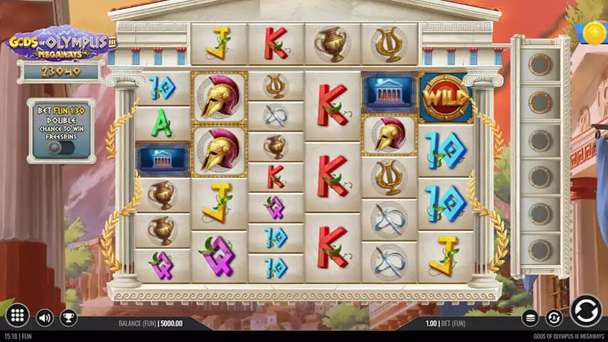 Gods of Olympus 3 Megaways Slot Review
