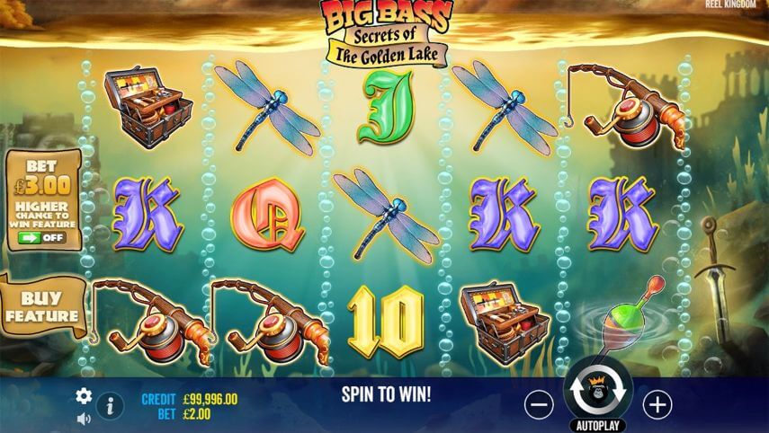 Big Bass Secrets of the Golden Lake Slot Review