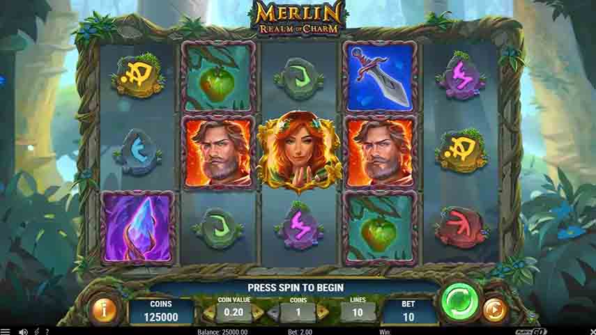 Merlin Realm of Charm Slot Review