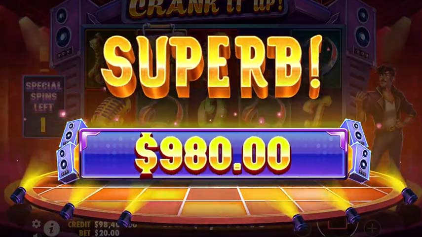 Crank It Up Slot Review