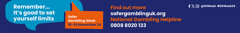 Safer Gambling Week is the time to think