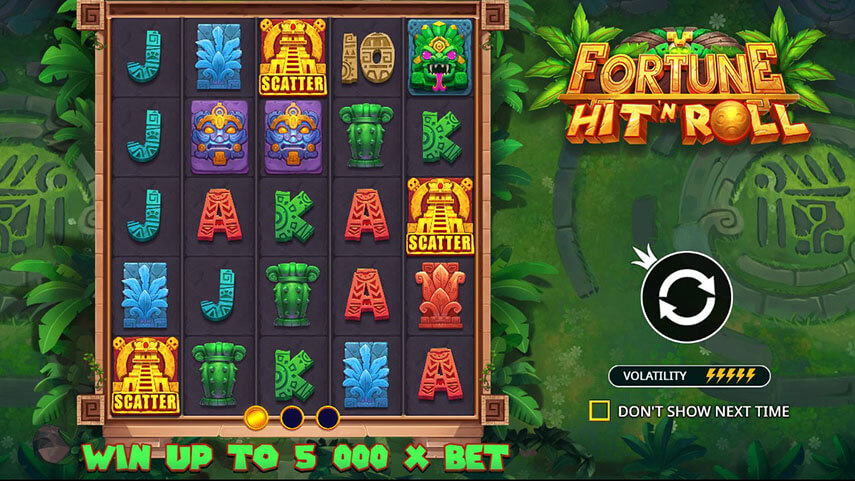 Fortune Hit’n Roll Slot Screenshots