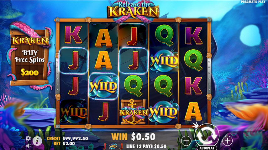 Release the Kraken Megaways