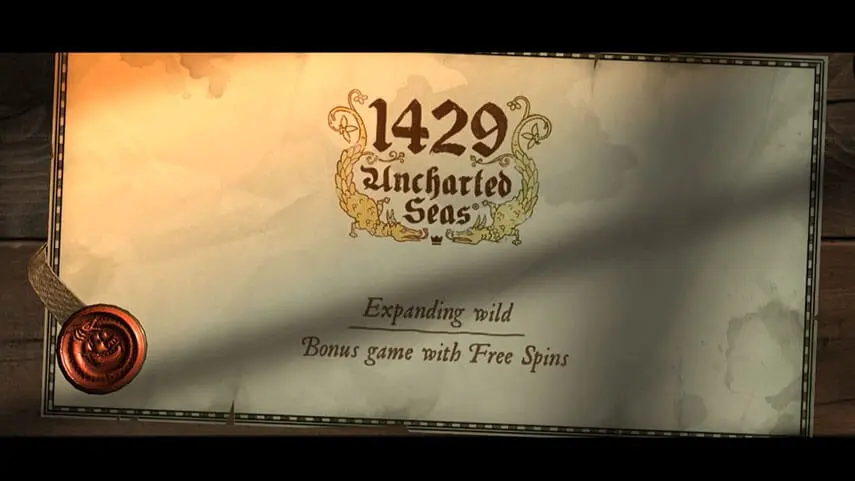 1429 Uncharted Seas Slot Game Screenshot