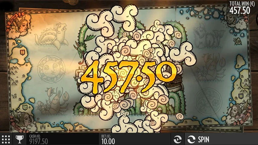 1429 Uncharted Seas Slot Game Screenshot