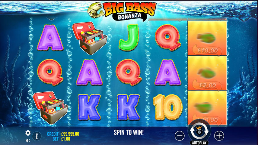 Big Bass Bonanza Game Screenshots
