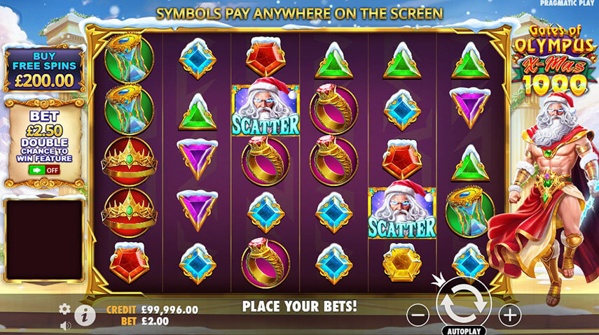 Gates of Olympus Xmas 1000 Slot Review