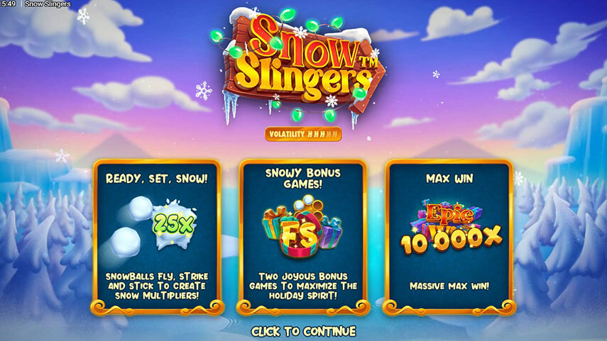 Snow Slingers slot game