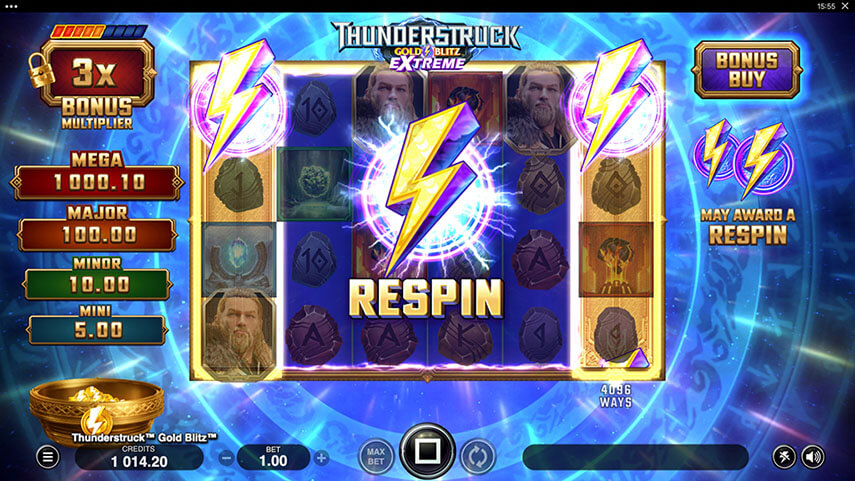 Thunderstruck Gold Blitz Extreme Slot Review