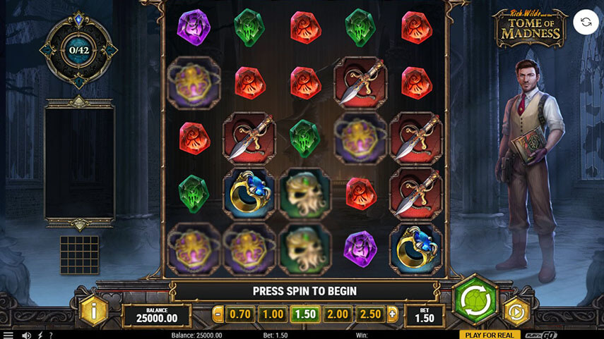 Rich Wilde and the Tome of Madness Slot Review