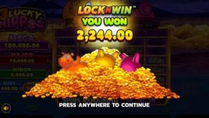 3 Lucky Hippos Slot Review