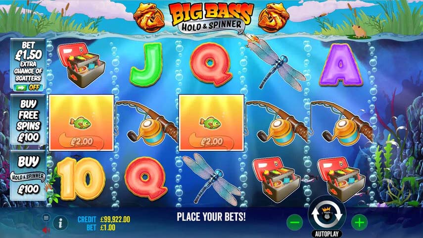 Big Bass Bonanza Hold & Spinner Slot Review
