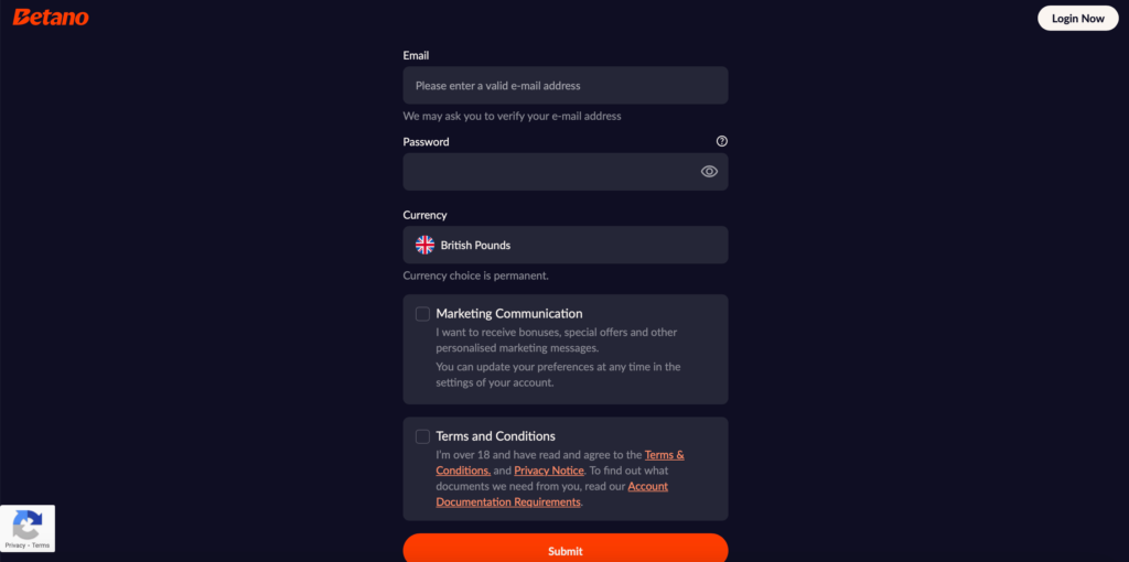 Betano Casino Registration Online Review