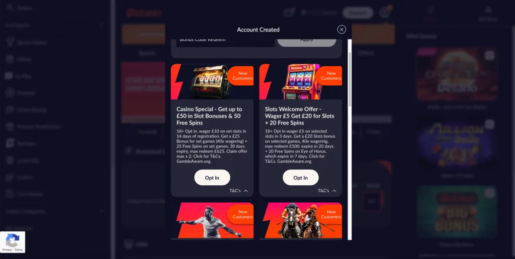 Betano Casino Registration Online Review