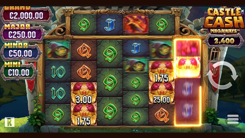 Castle Cash Megaways Slot Review