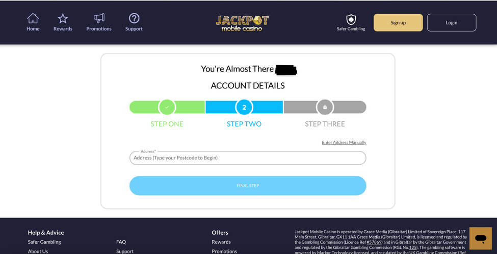 Jackpot Mobile Casino Brand review