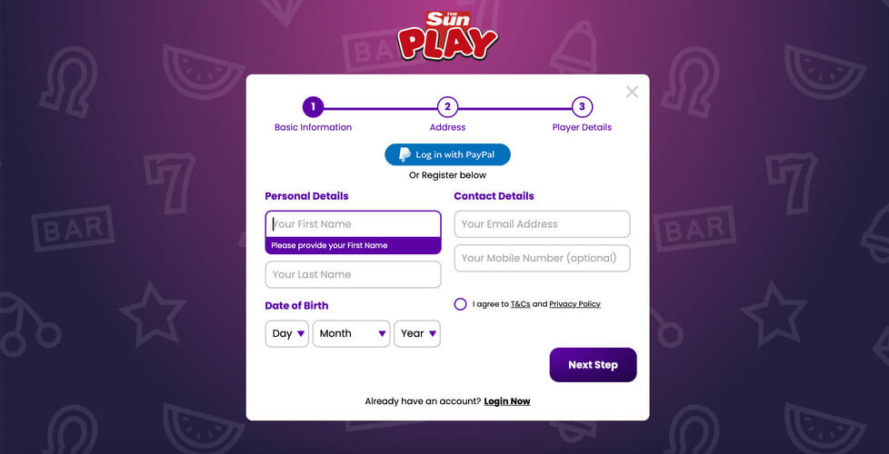 Sun Play Casino Review