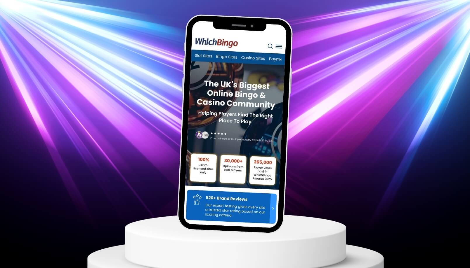 New homepage